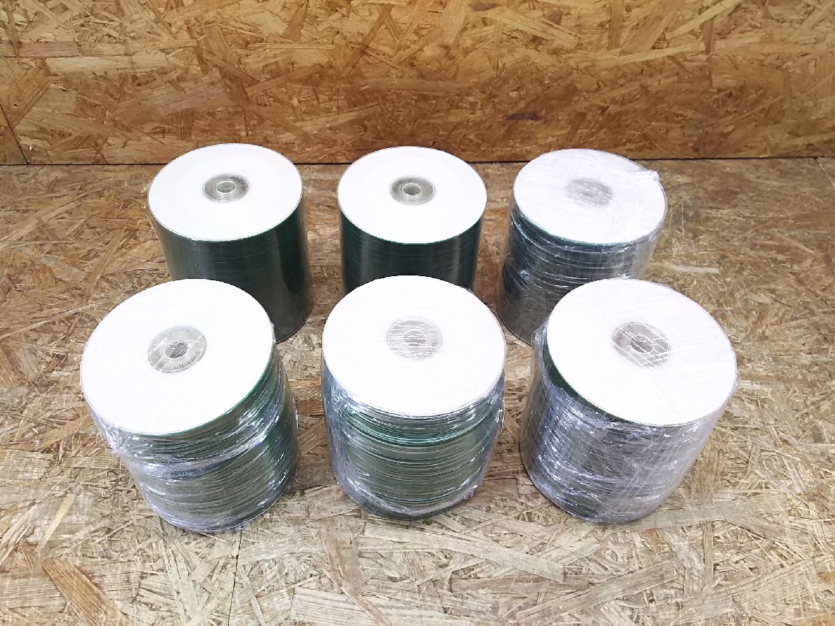 ◎【長期保存未使用品】メーカー型番不明 CD-R 99分 まとめ売り6個セット 合計600枚 ジャンク◎Z-2676拍卖