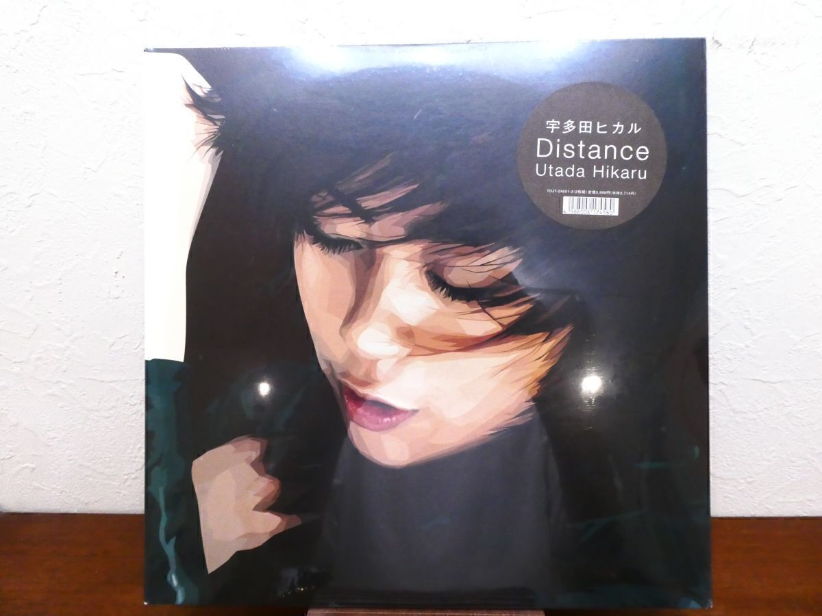 S) 未開封品! 宇多田ヒカル 「 Distance 」 LPレコード / TOJT-24851-2 @80 (A-173)拍卖