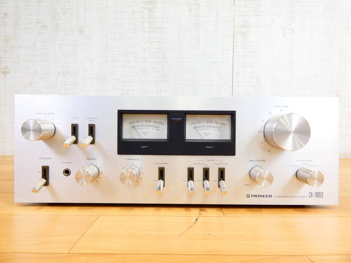 PIONEER パイオニア SA-7800Ⅱ プリメインアンプ 音響機器 オーディオ ※ジャンク/音出し可! @120 (10)拍卖