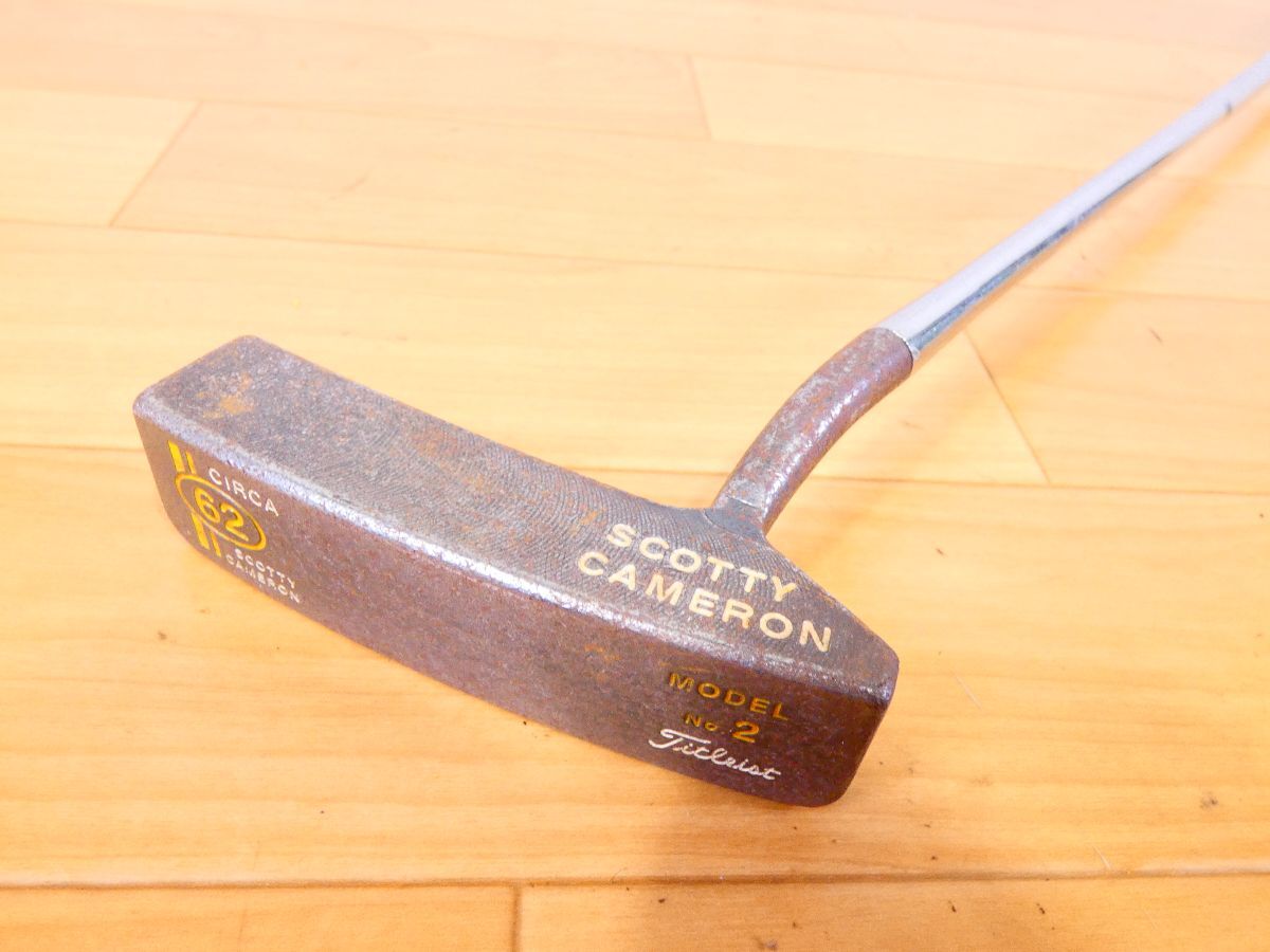 (GF-33) タイトリスト SCOTTY CAMERON スコッティキャメロン CIRCA 62 MODEL No.2 パター @120(10)拍卖
