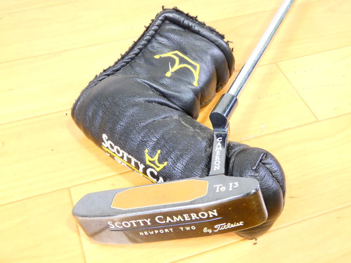 (GF-30) タイトリスト SCOTTY CAMERON スコッティキャメロン NEW PORT TWO TeI3 パター @140(10)拍卖