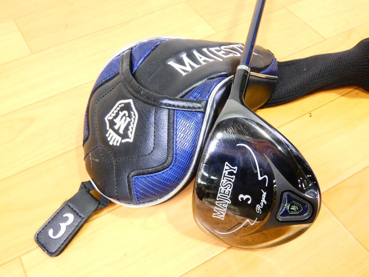 S) (GF-8) MAJESTY マジェスティ Royale フェアウェイウッド 3W 15° FREX:R ゴルフクラブ@160(10)拍卖