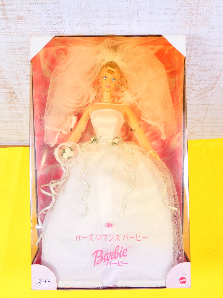 MATTEL マテル #26076 Barbie バービー ローズ ロマンス バービー ドール 人形 @80(10-10)拍卖