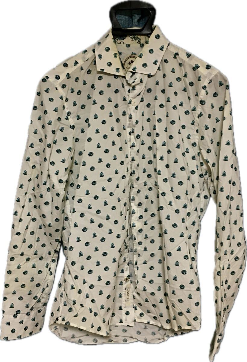 GANESH長袖柄シャツ拍卖