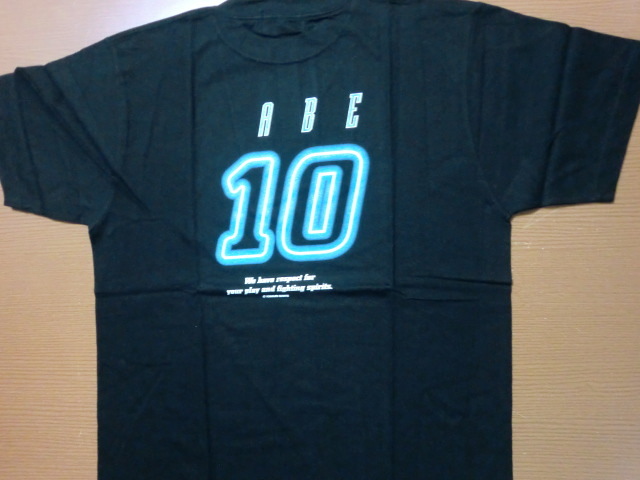 巨人 ジャイアンツ 阿部慎之助 Tシャツ SIZE:フリー 未使用品拍卖