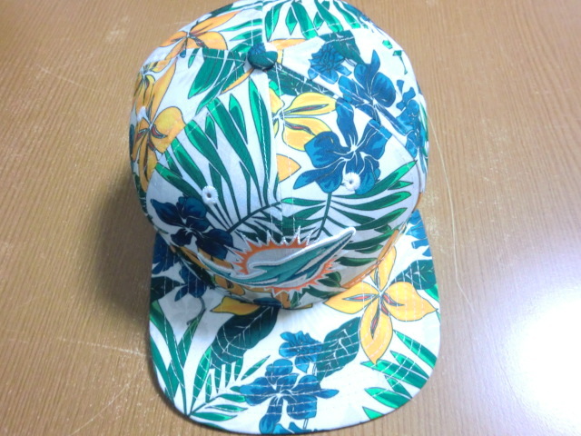NFL マイアミ ドルフィンズ NEWERA ニューエラ キャップ SIZE:フリー 未使用品拍卖