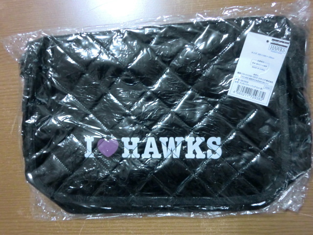 ソフトバンク ホークス アイラブホークス メッセンジャーバッグ 未開封拍卖