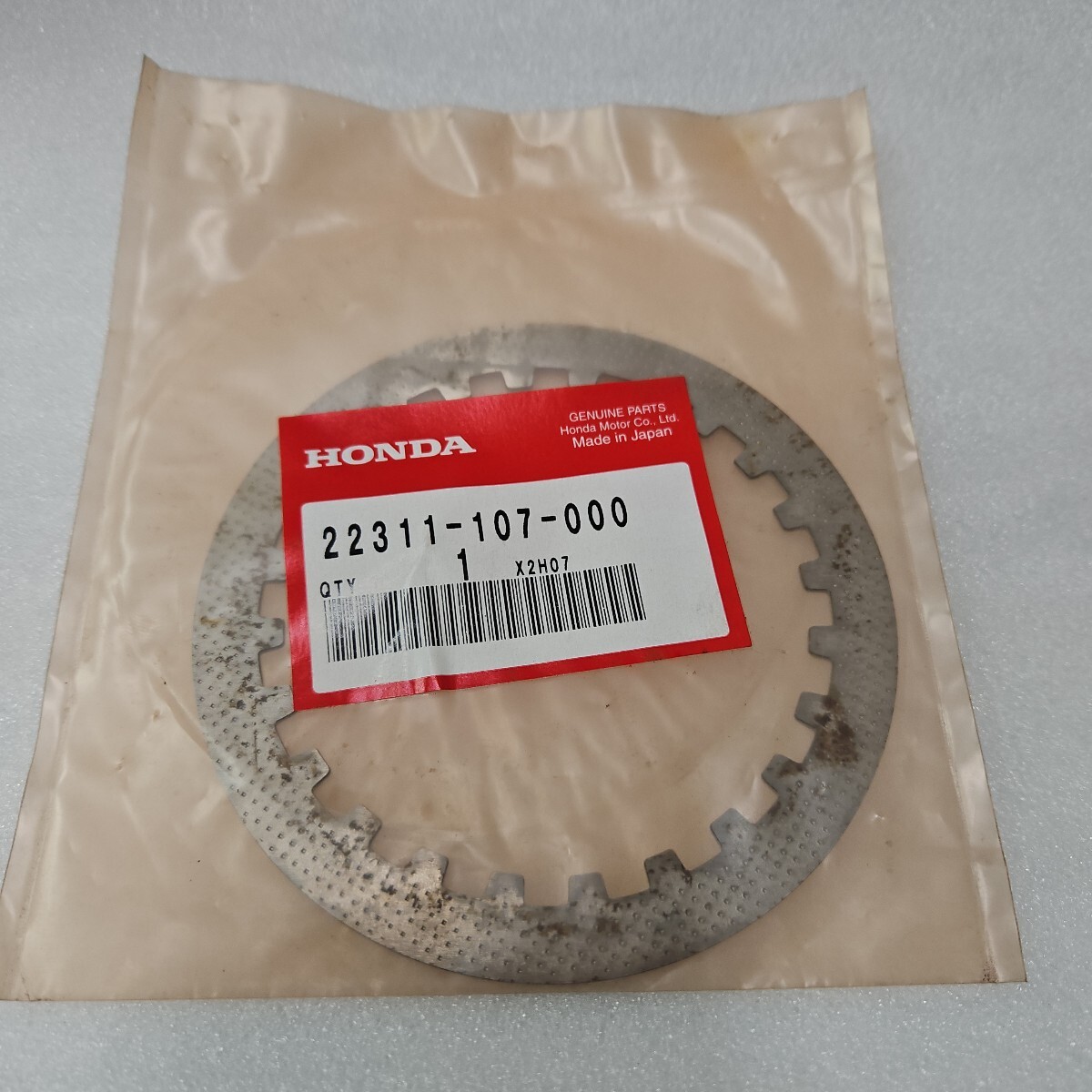 ホンダ ドリーム50 NS-1 NSR50 クラッチプレート 品番22311-107-000 251008-0006①拍卖