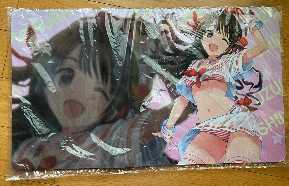 アイドルマスターシンデレラガールズ 島村卯月 プレイマット デスクマット 新品未開封拍卖