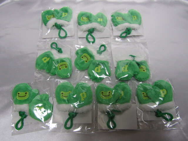かえるのピクルス ビーンドール用ミトン 販促品 販促用 ノベルティ 非売品 まとめ売り 10個 新品拍卖