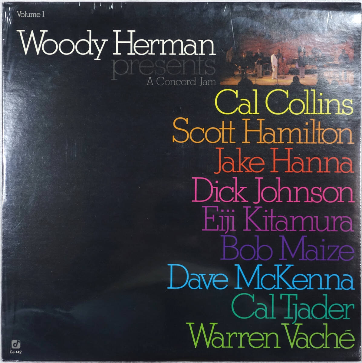 ◆WOODY HERMAN presents A CONCORD JAM Volume 1 (US LP/Sealed) -北村英治, Cal Tjader, Scott Hamilton, Concord Jazz拍卖