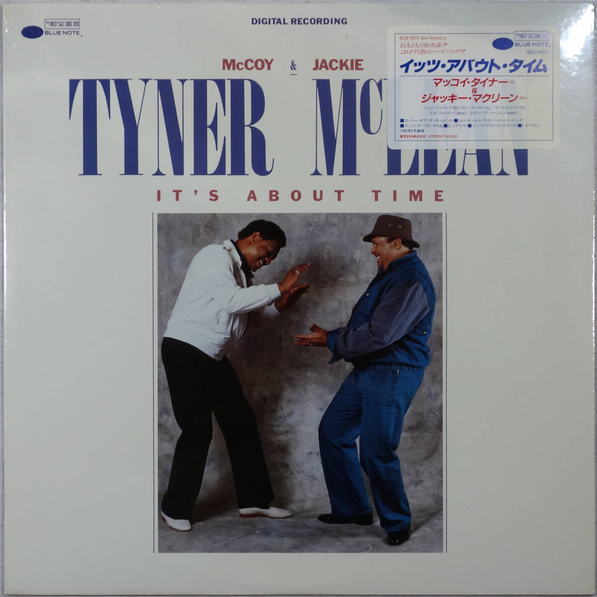 ◆McCOY TYNER & JACKIE McLEAN/IT'S ABOUT TIME (JPN LP/Sealed) -Ron Carter, Al Foster, Marcus Miller, Blue Note拍卖