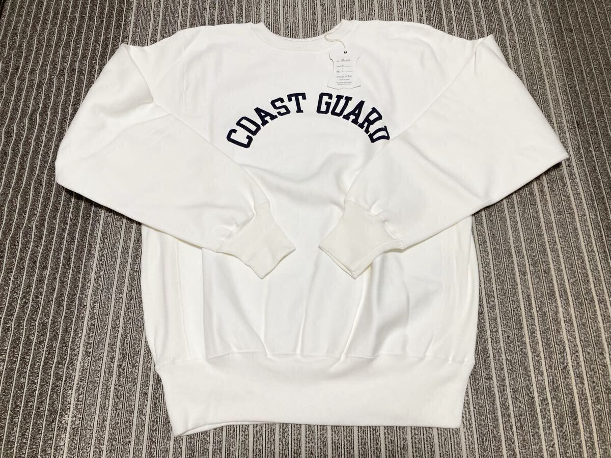 新品 日本製 ウエアハウス Lot 483 COAST GUARD 染み込みプリント XL タタキタグ リバースウィーブ タイプ アメリカビンテージスタイル拍卖
