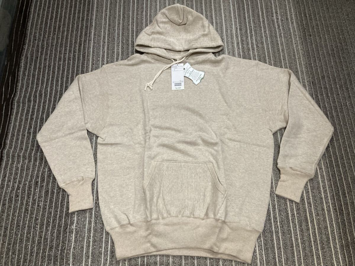 新品 日本製 ウエアハウス ビームス 別注 スウェット パーカー 44 XL オートミール アメリカ ビンテージ スタイル コットン 100%拍卖
