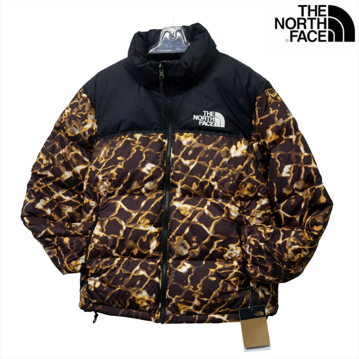 USモデル新品 ノースフェイス レトロヌプシ ダウンジャケット L ブラック/ブラウン系 THE NORTH FACE 96 RETRO NUPTSE 日本未発売/25ns006L拍卖