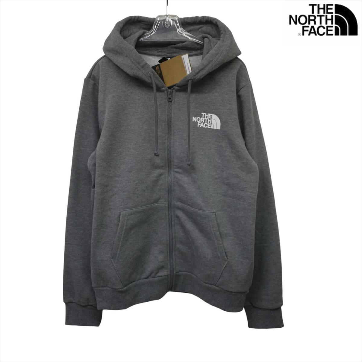 USA限定新品 ノースフェイス フルジップパーカー (M) グレー THE NORTH FACE CIRCULARDESIGN 日本未発売 /25ns010M拍卖