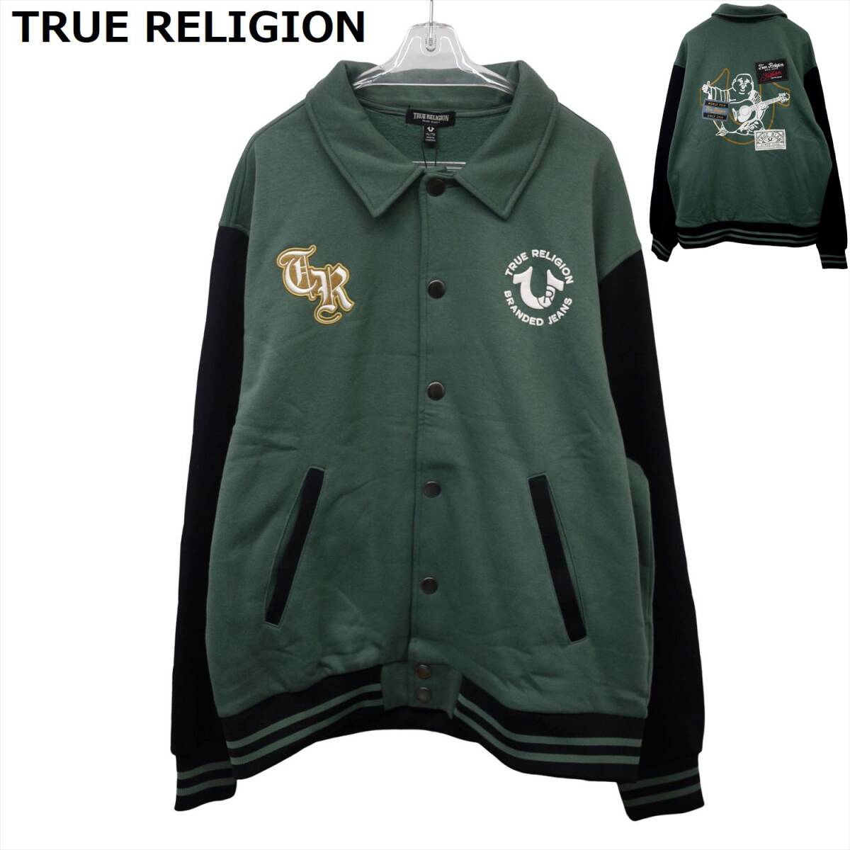 新品 TRUE RELIGION トゥルーレリジョン ジャケット スタジャン /25ns107XL拍卖