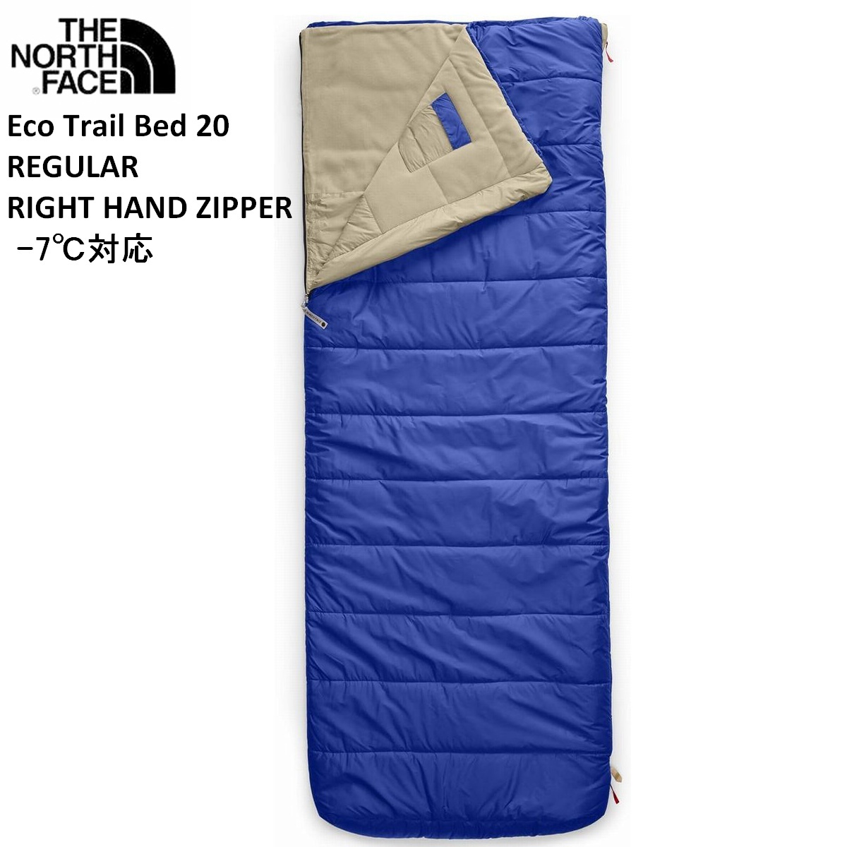 USモデル ノースフェイス エコ トレイル ベッド 20 レギュラー 寝袋 封筒型シュラフ THE NORTH FACE Eco Trail Bed 20 日本未発売 /ja600拍卖