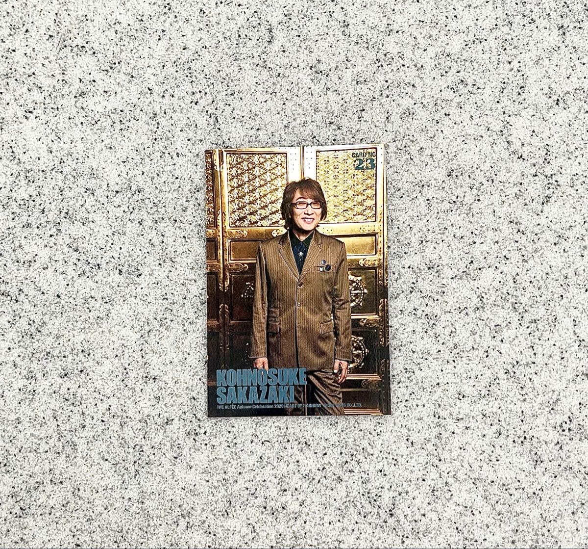 即決! THE ALFEE Autumn Celebration 2025 “HEART OF RAINBOW” ☆ トレーディングカード No.23 新品 / アルフィー拍卖