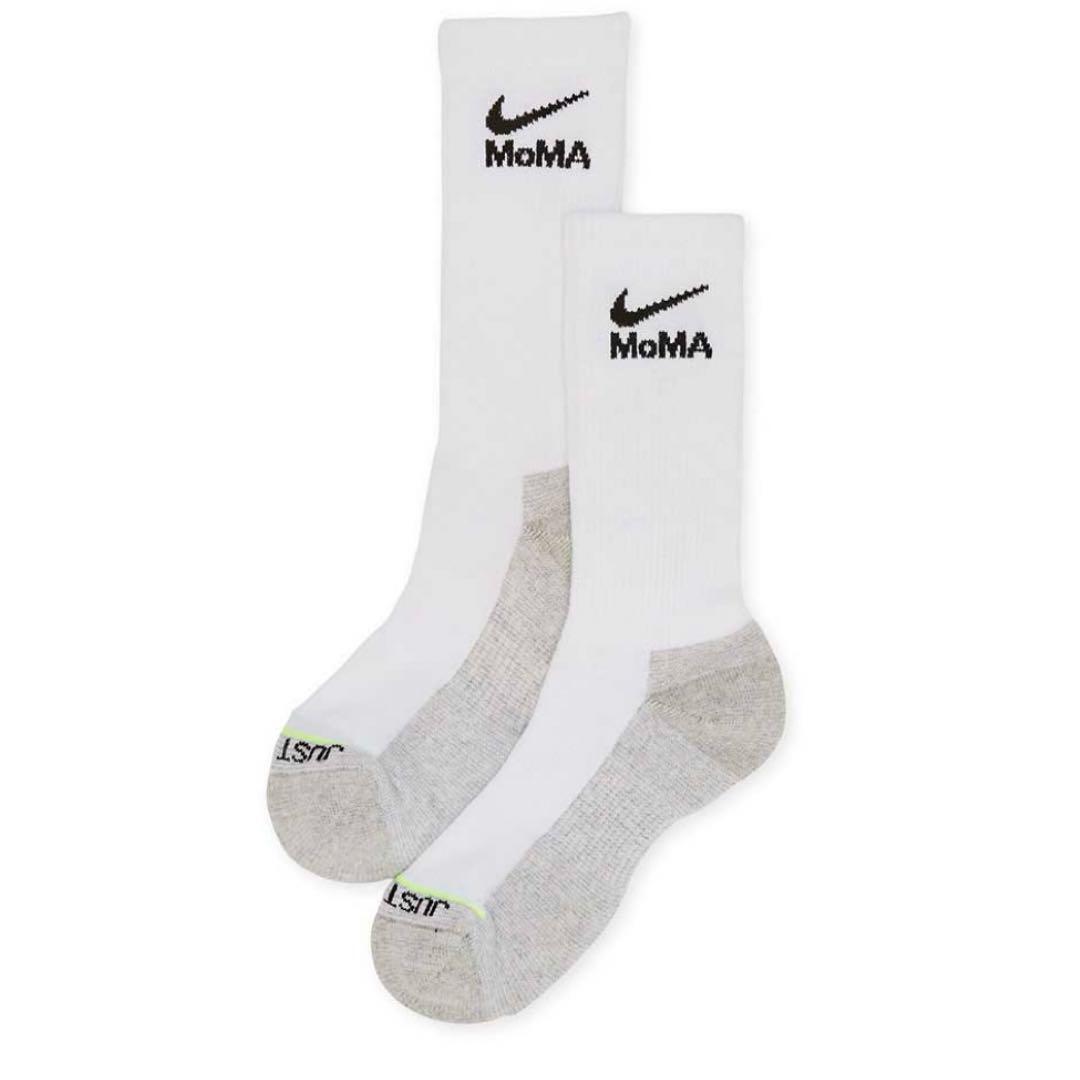 NIKE MoMA エブリデイ ソックス ホワイト XL 27-29cm ナイキ 白 靴下 EVERYDAY SOCKS拍卖