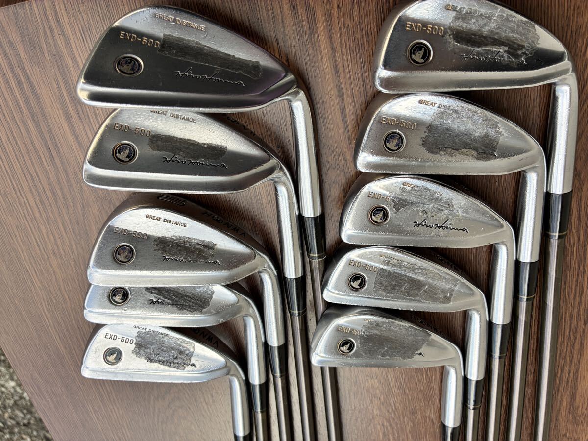 送込!EXD-500アイアン10本とツインマークスFw3本の合計13本セット!拍卖