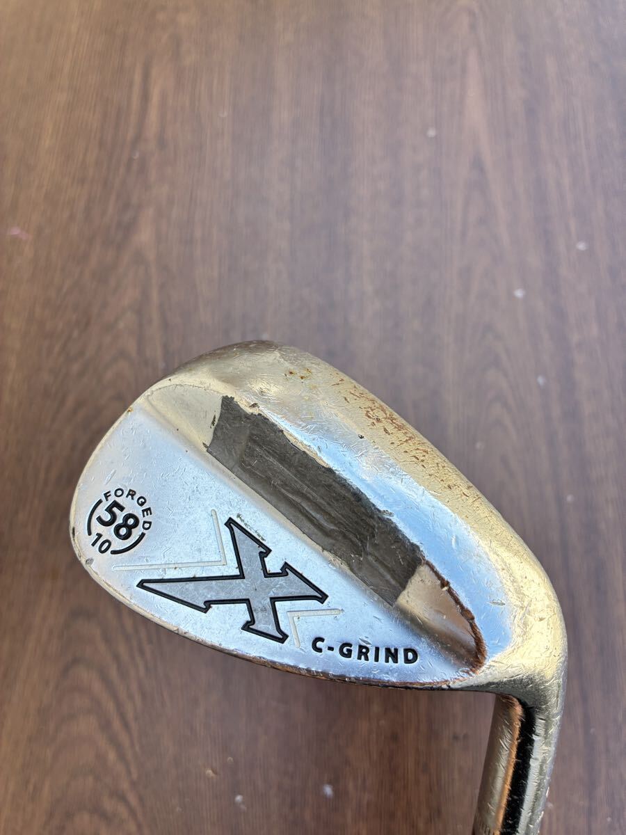 送込!キャロウェイXウェッジ C-GRIND 58度 ツアーAD 65 Rフレックス拍卖
