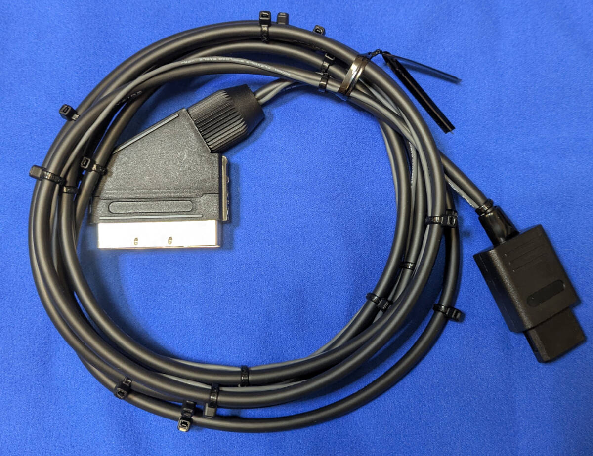 スーパーファミコン用 RGB21ピンケーブル拍卖