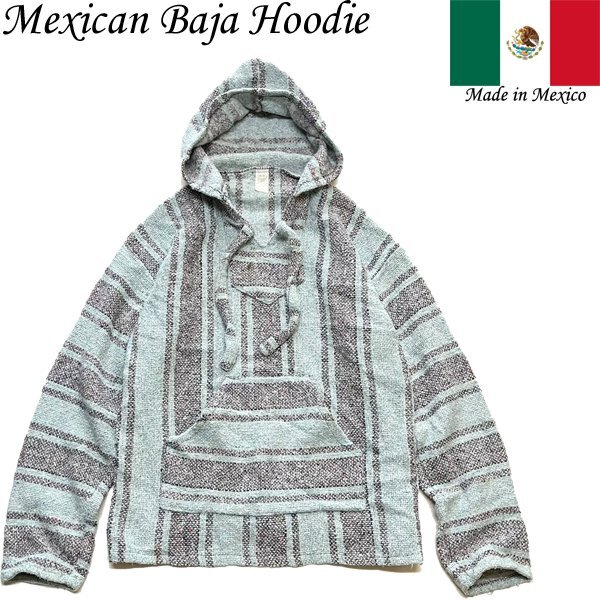 1点物◆本場メキシカンパーカーストライプ柄ジャケット古着メンズMLレディースOKアメカジ90sストリート/スポーツUSAブランドメキパー362291拍卖