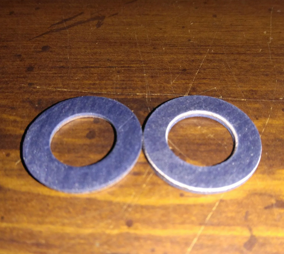 純正タイプドレンパッキン ドレンワッシャー 12.2mm×21mm×1.7mm 純正品番:90430-12031相当 トヨタ・ハイエース等 1枚単位拍卖