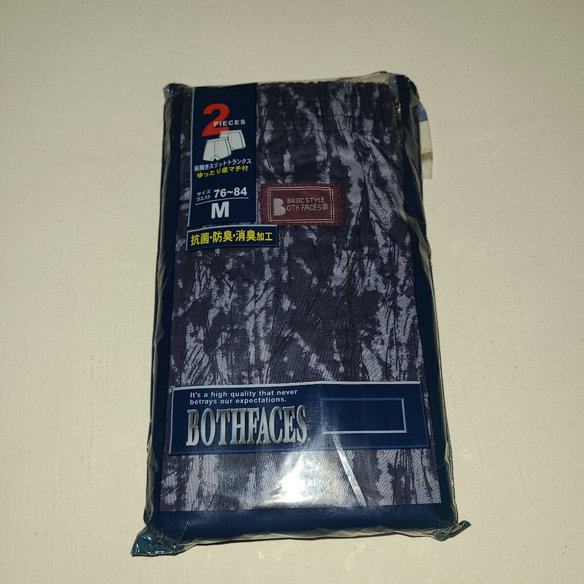 昔の トランクス 2枚組 サイズM 柄物拍卖