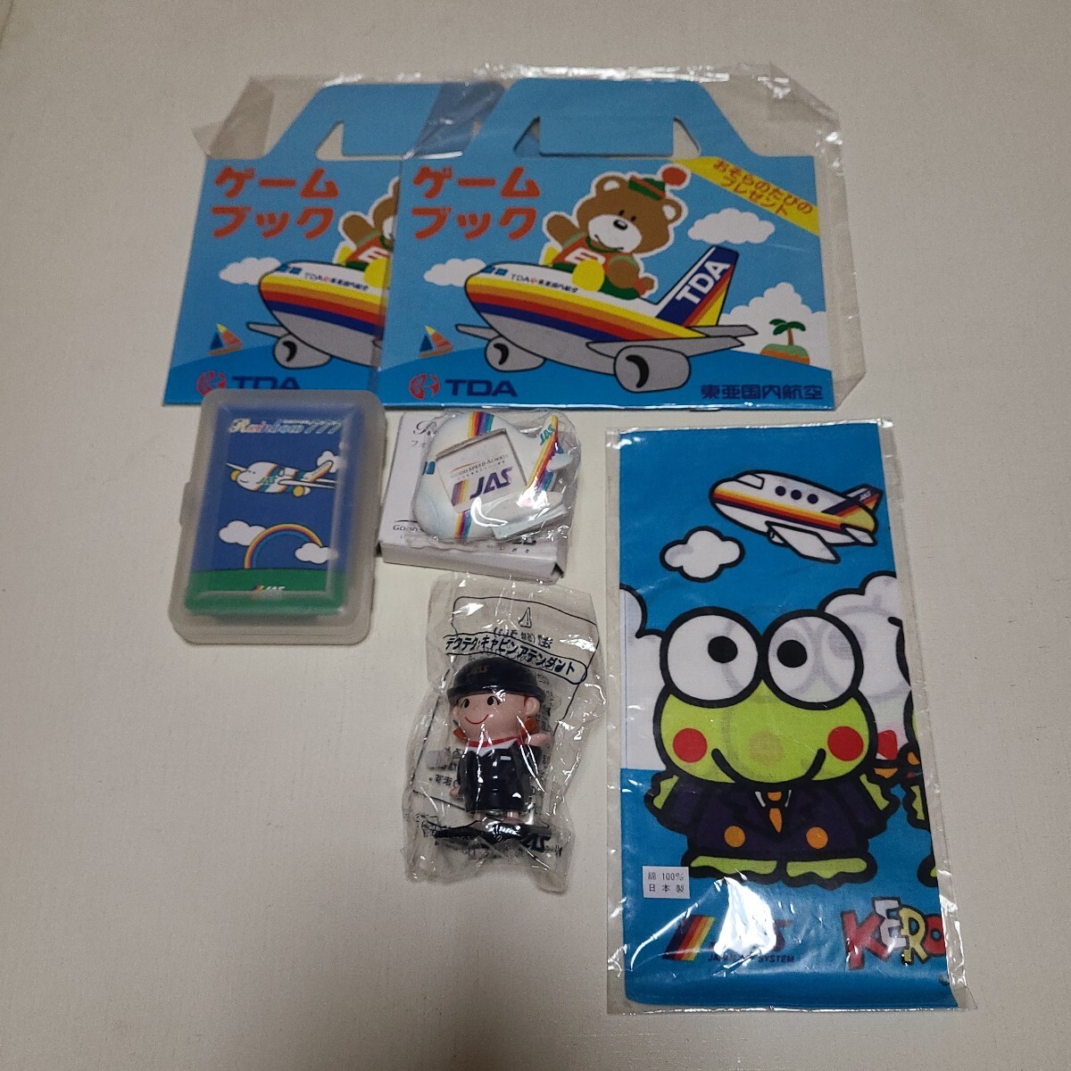 TDA 東亜国内航空 JAS 日本エアシステム グッズ 色々 昔の レトロ サンリオ 他拍卖