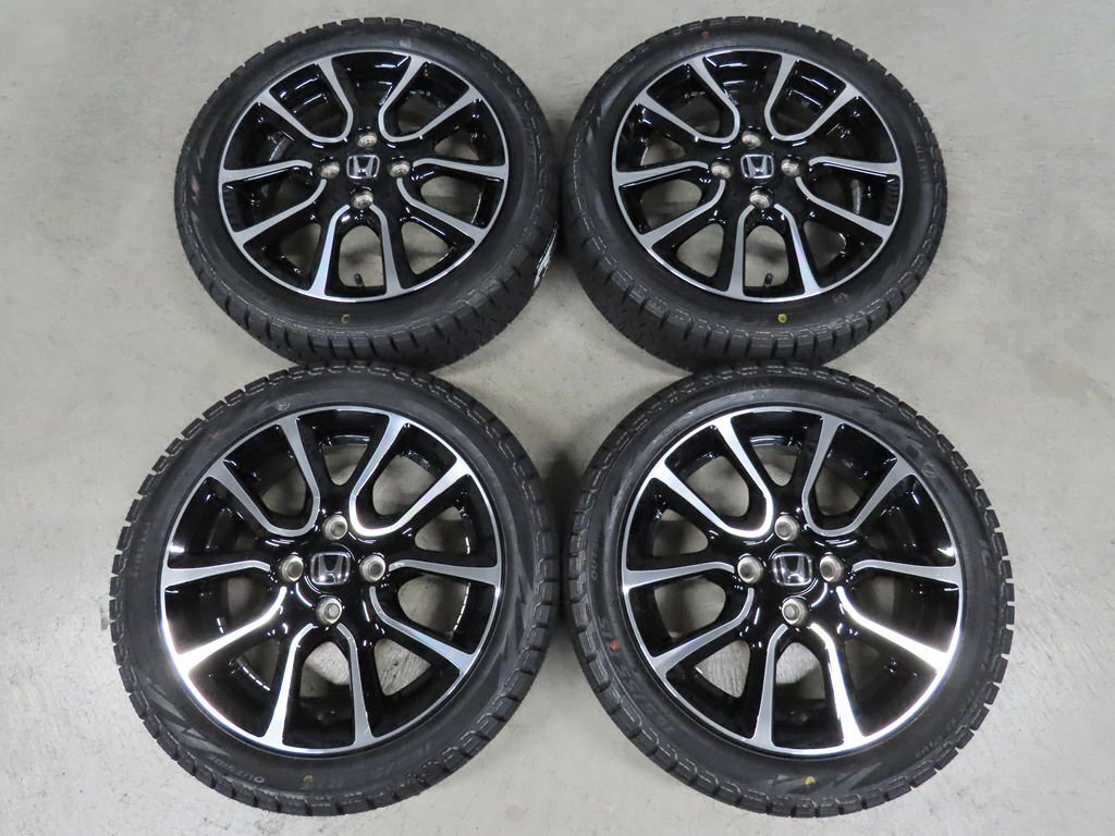 4本 ホンダ N-ONE 165/55R15 純正 ピレリ アイス 4.5J +45 PCD100 4穴 N-BOX N-WGN JG1 JG2 未使用 2023年 スタッドレスタイヤ拍卖