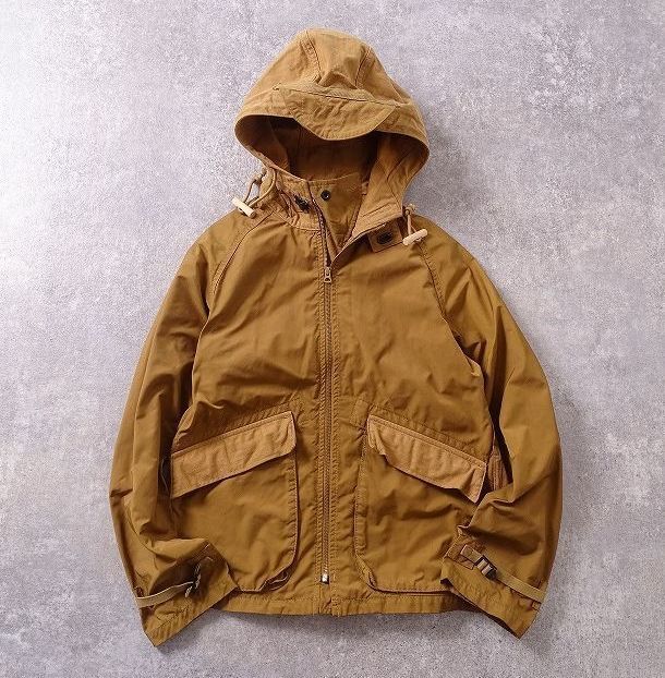 Nigel Cabourn ナイジェルケーボン ナイロン×コットン ジップ フードジャケット デッキ ショート マウンテンパーカー 日本製 (46) r-985拍卖