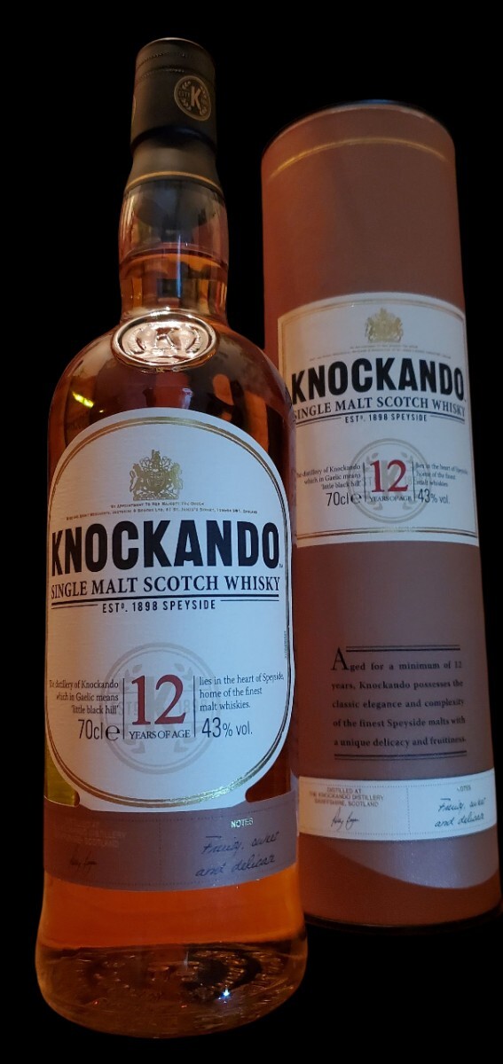 シングルモルト スコッチ ウイスキー ノッカンドゥ12years KNOCKANDO43%拍卖