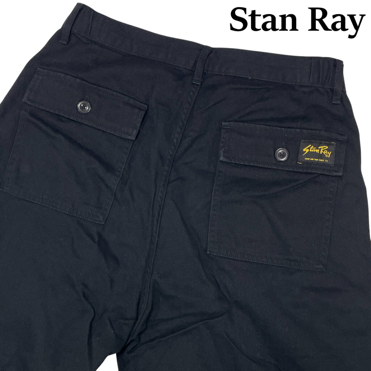 STAN RAY スタンレイ ベイカーパンツ size.F (約79cm W31相当) ミリタリー フラップポケット イージーパンツ コットンパンツ メンズ拍卖