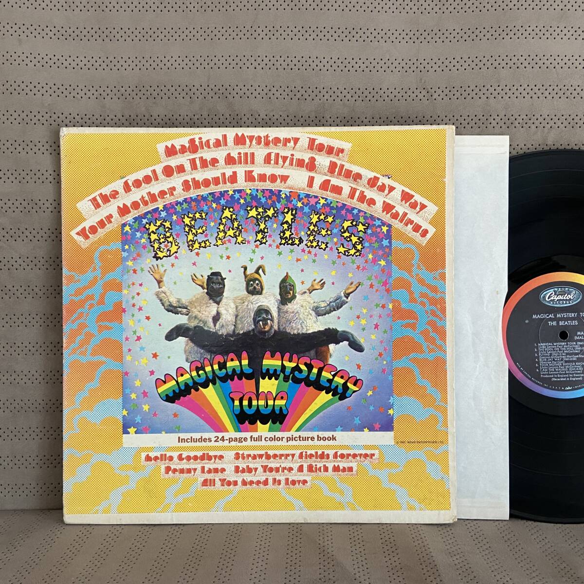 希少 US Mono 極美 - Magical Mystery Tour - The Beatles / マジカルミステリー / ビートルズ 拍卖