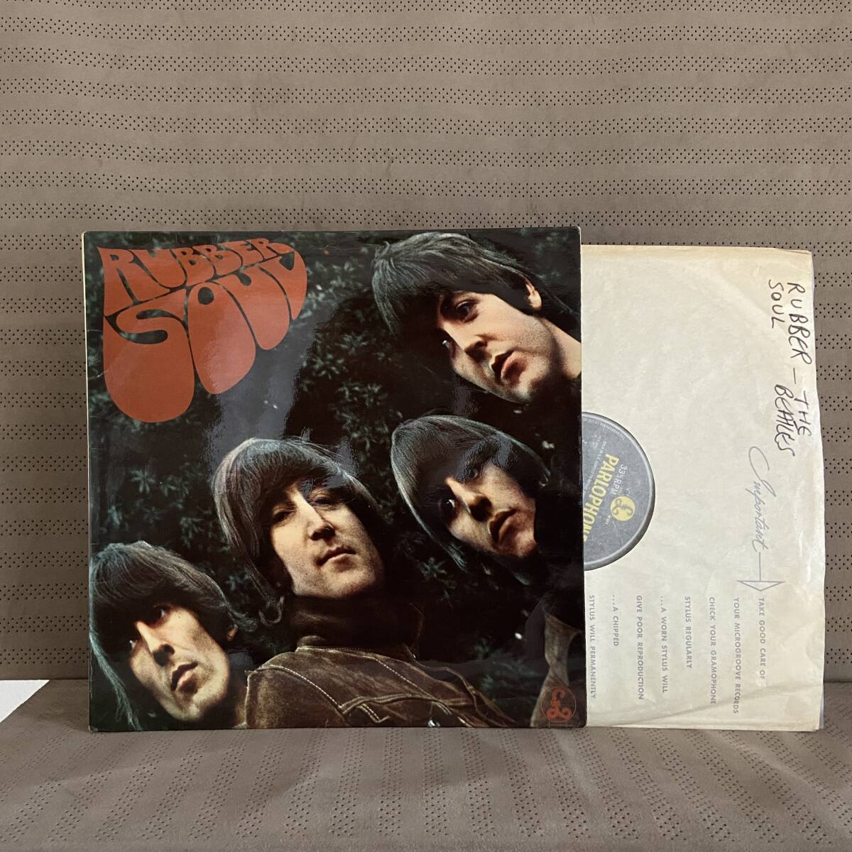 UK Mono マト1Loud cut - Rubber Soul - Beatles / ラバーソウル・ビートルズ拍卖