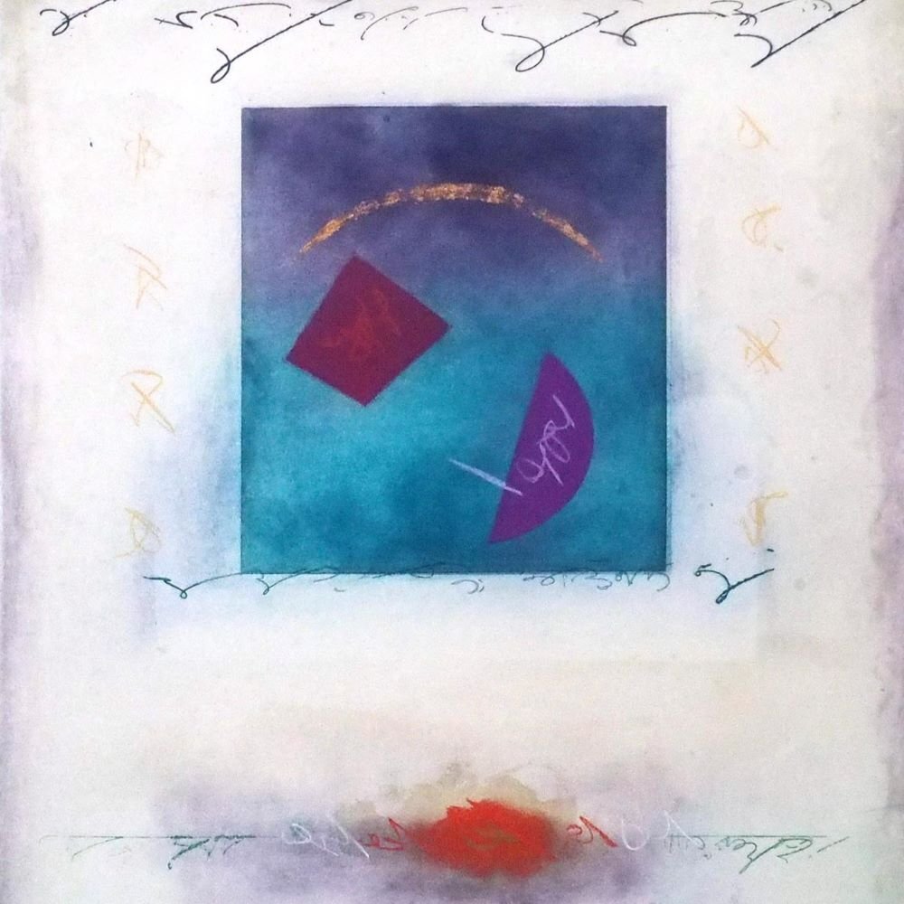 ジェームス・コックス 「Omege 3」 /エッチング/直筆サイン有り/イギリスの現代美術家/美術大学で芸術学士号取得/真作保証/ENCHANTE拍卖