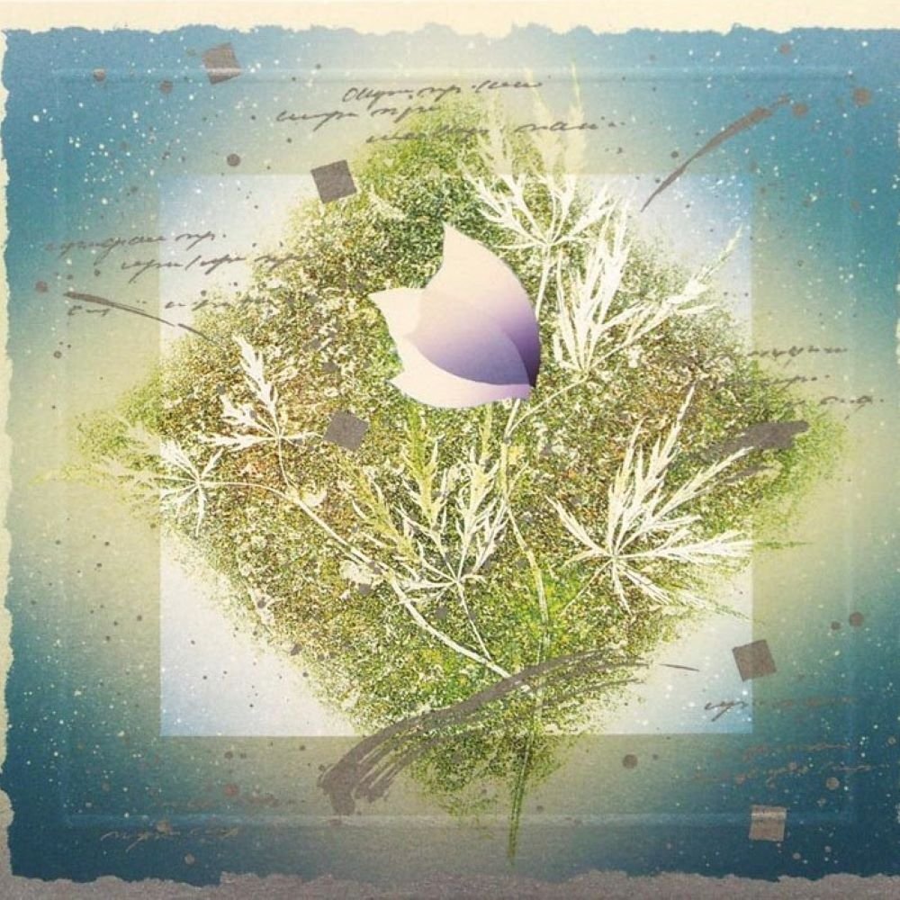 西川洋一郎 「CRYSTAL SILENT」 /リトグラフ/直筆サイン有り/小判作品/日本版画協会会員/九州産業大学芸術学部教授/真作保証/ENCHANTE拍卖