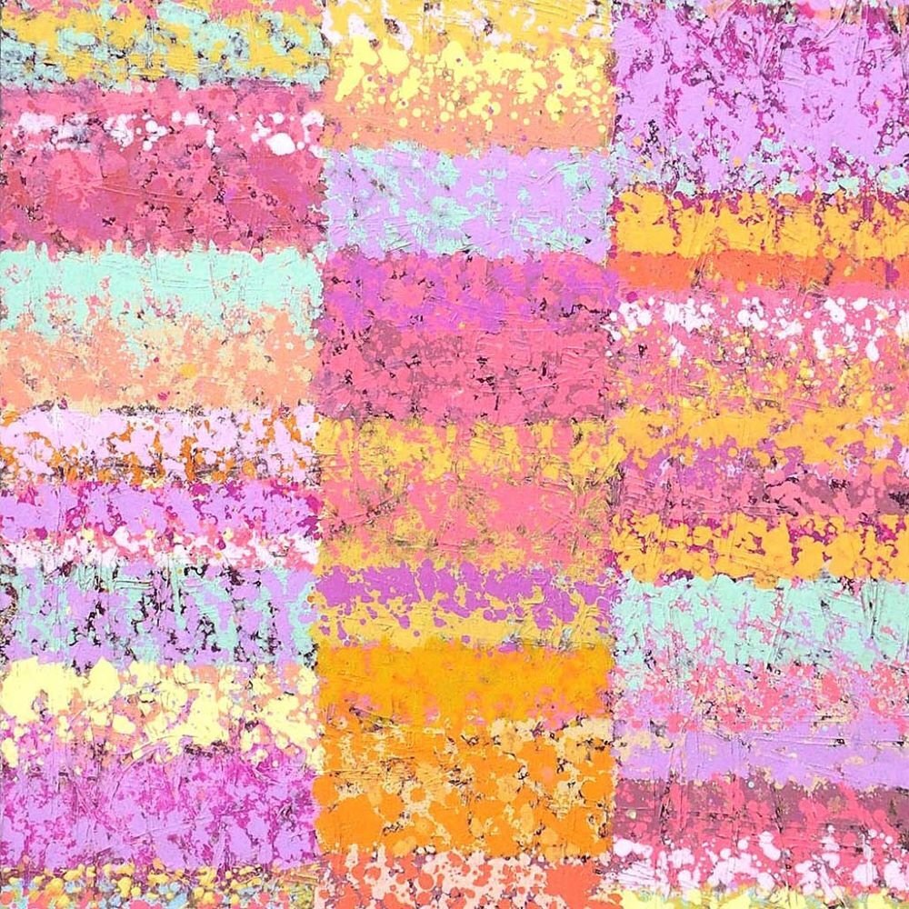 大内邦保 「SOYOKAZE ♯1」 /キャンバスに油彩変型20号/2005年制作/縦長作品/あたたかみのある愛らしい作品/真作保証/ENCHANTE拍卖