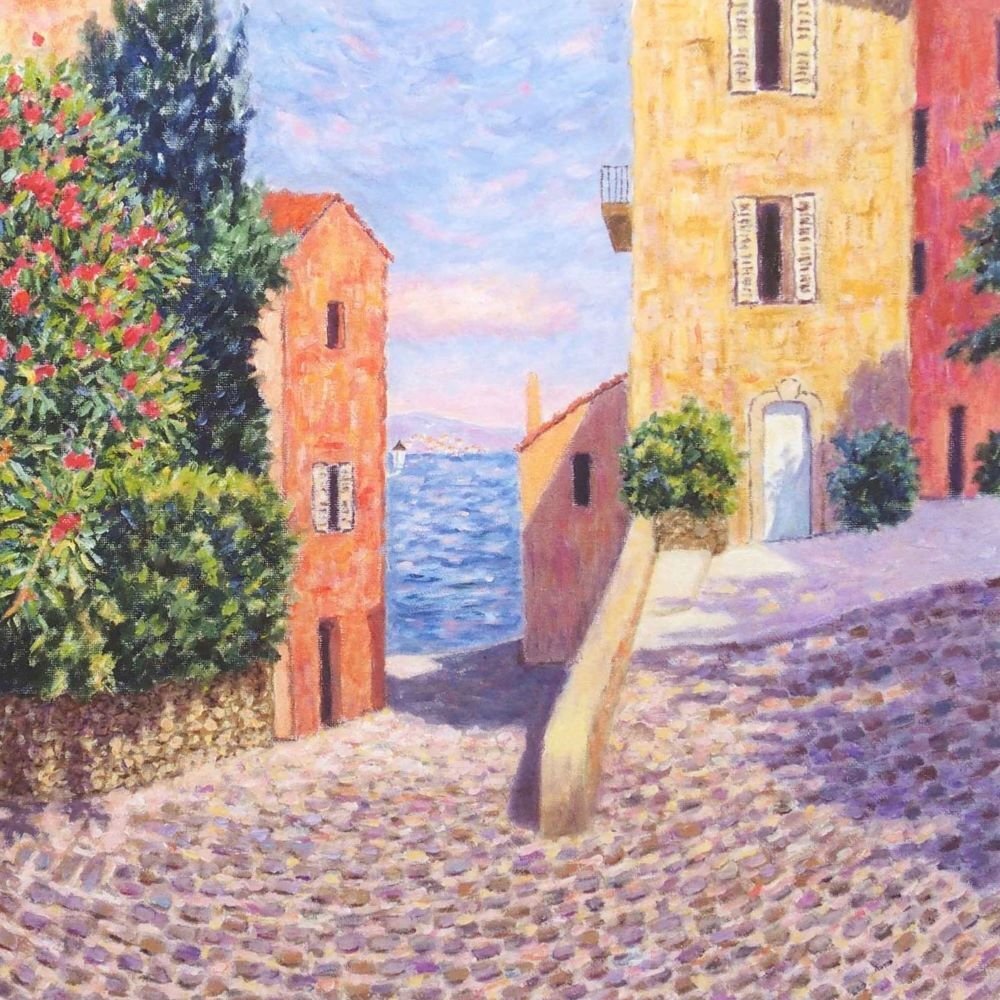 ダイアン・モネ 「Come Dream With Me」 /リトグラフ/直筆サイン有り/クロード・モネの親戚/独自の印象派スタイル/真作保証/ENCHANTE拍卖