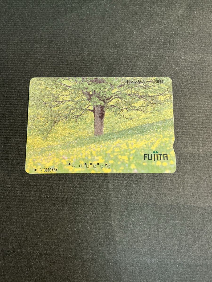 C058 使用済みオレカ JR東日本 モデルデザインカード 3000円券  オレンジカード拍卖