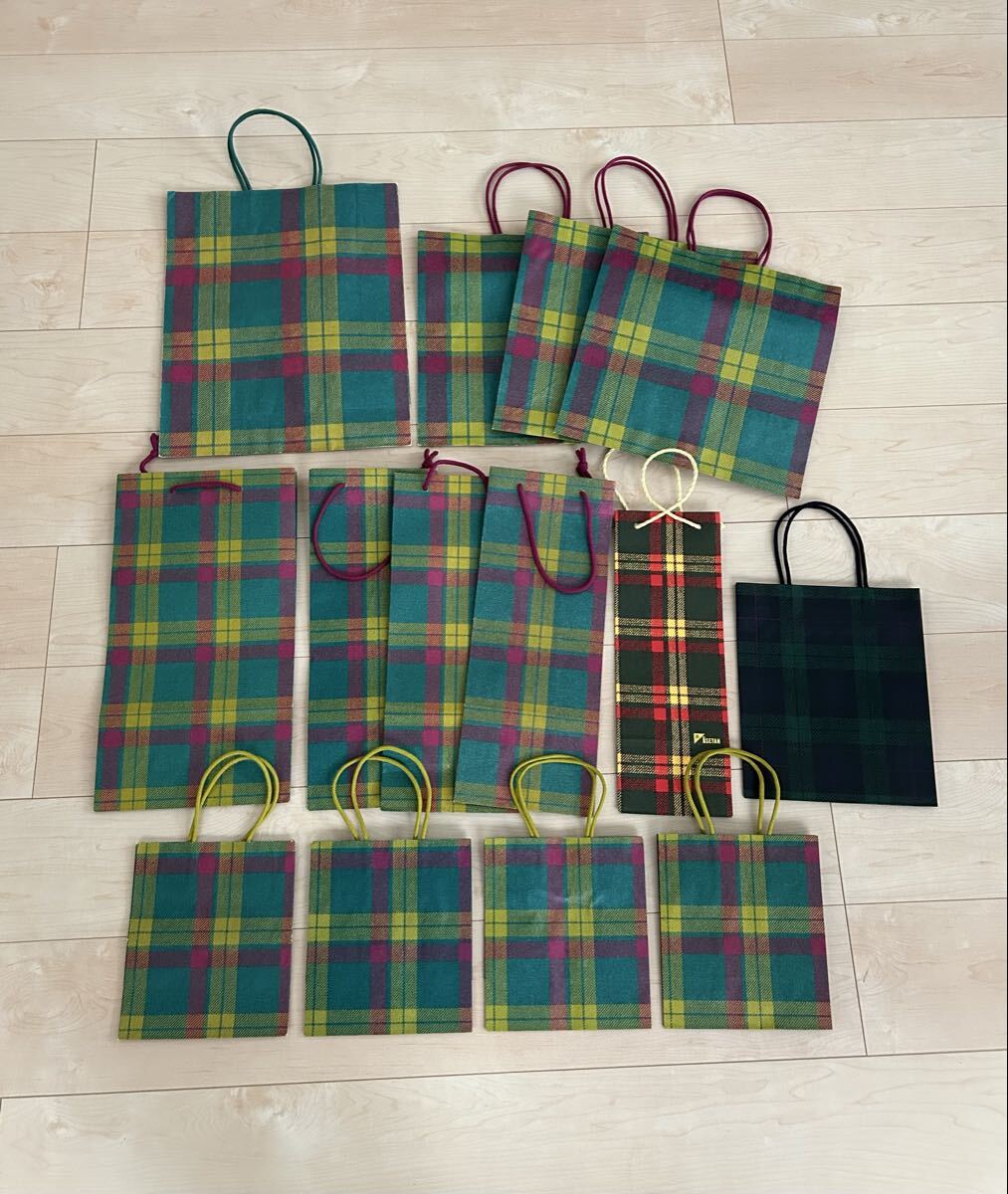 三越伊勢丹 伊勢丹 紙袋 14枚 ショップ袋 手提げ袋 ショッパー ISETAN拍卖