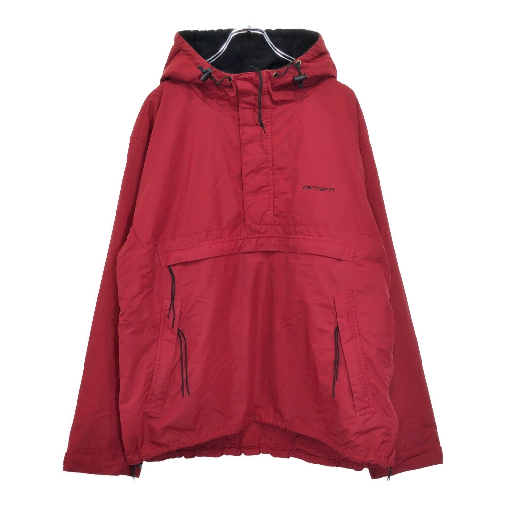 Carhartt カーハート アノラックパーカー レッド(メンズ XL)中古 古着 U4325拍卖