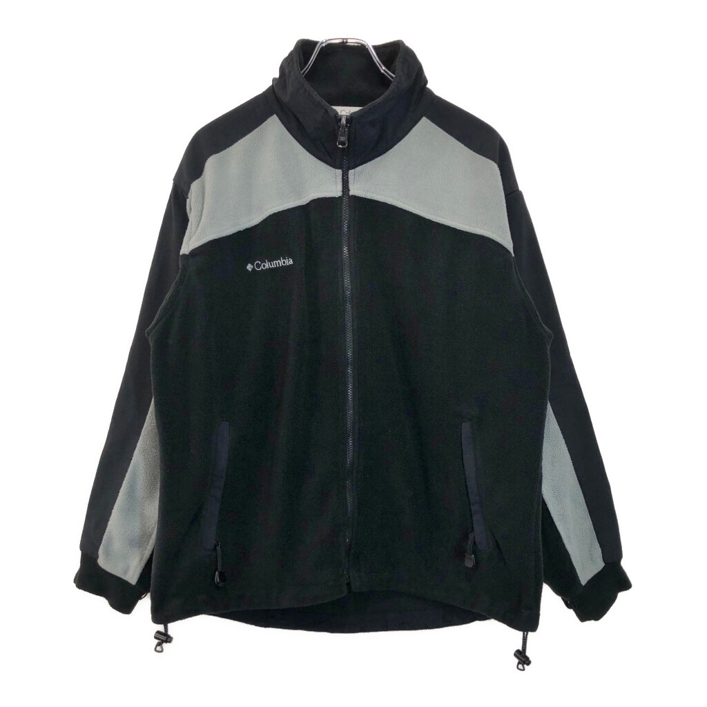 Columbia コロンビア フリースジャケット アウトドア ブラック(レディース L)中古 古着 U4639拍卖