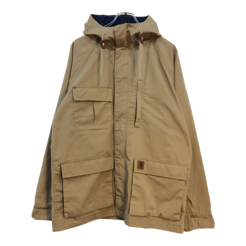 Carhartt カーハート TERRY JACKET マウンテンパーカー ベージュ(メンズ L)中古 古着 U6206拍卖