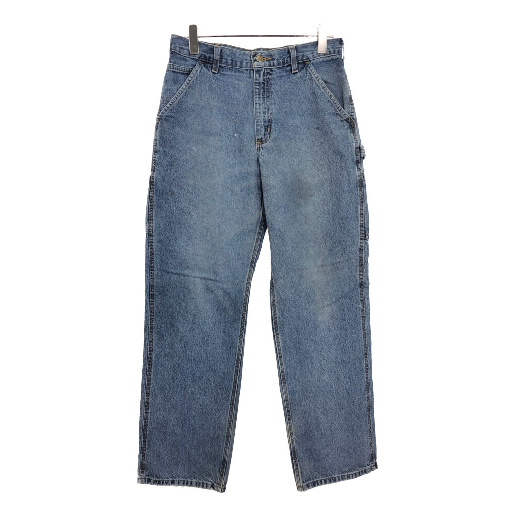 Carhartt カーハート デニム ペインターパンツ ワーク ブルー(メンズ W32 L32)中古 古着 U6674拍卖