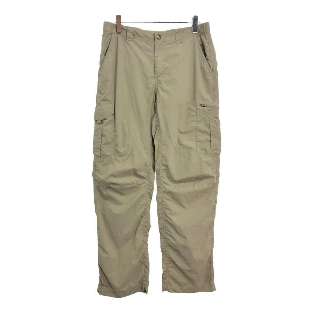 Columbia コロンビア ナイロン カーゴパンツ アウトドア ベージュ(メンズ W34 L32)中古 古着 U9900拍卖
