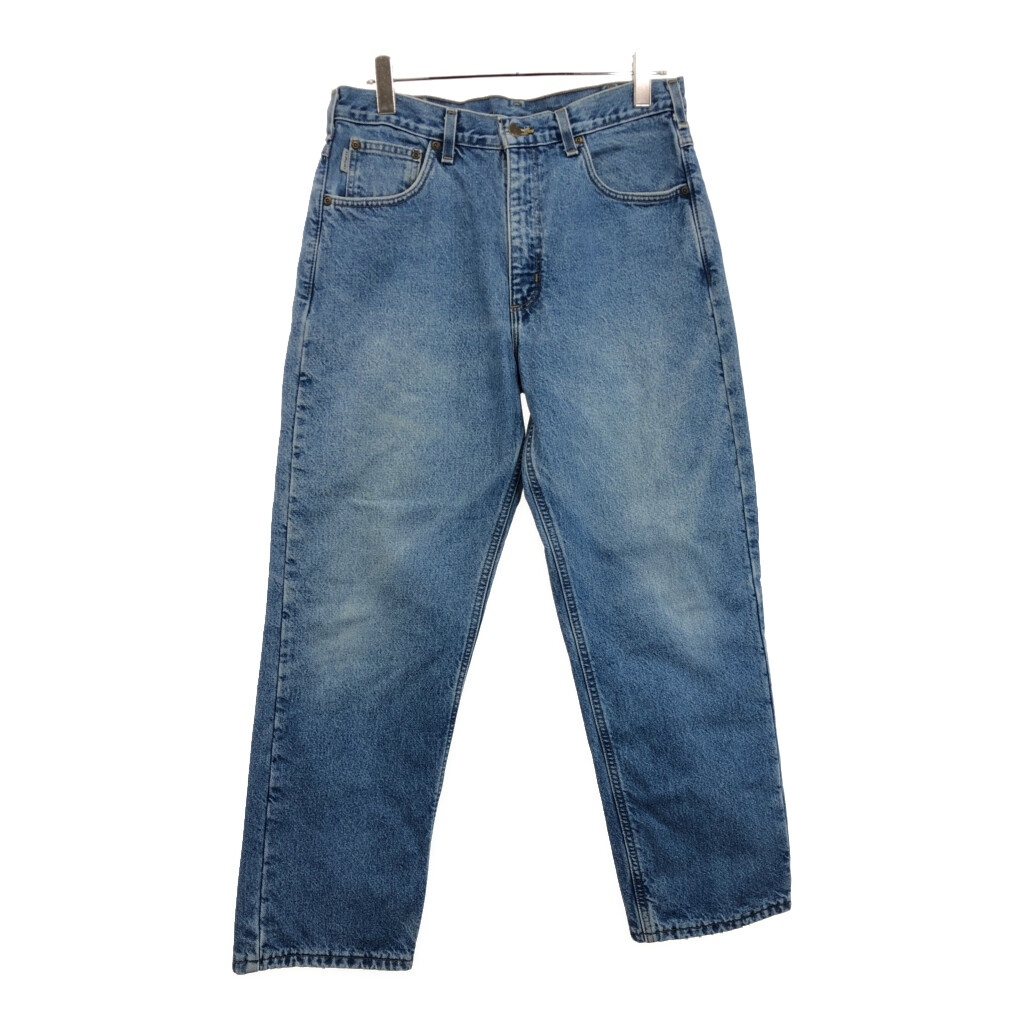 Carhartt カーハート デニムパンツ ライトブルー(メンズ W34 L30)中古 古着 V0856拍卖