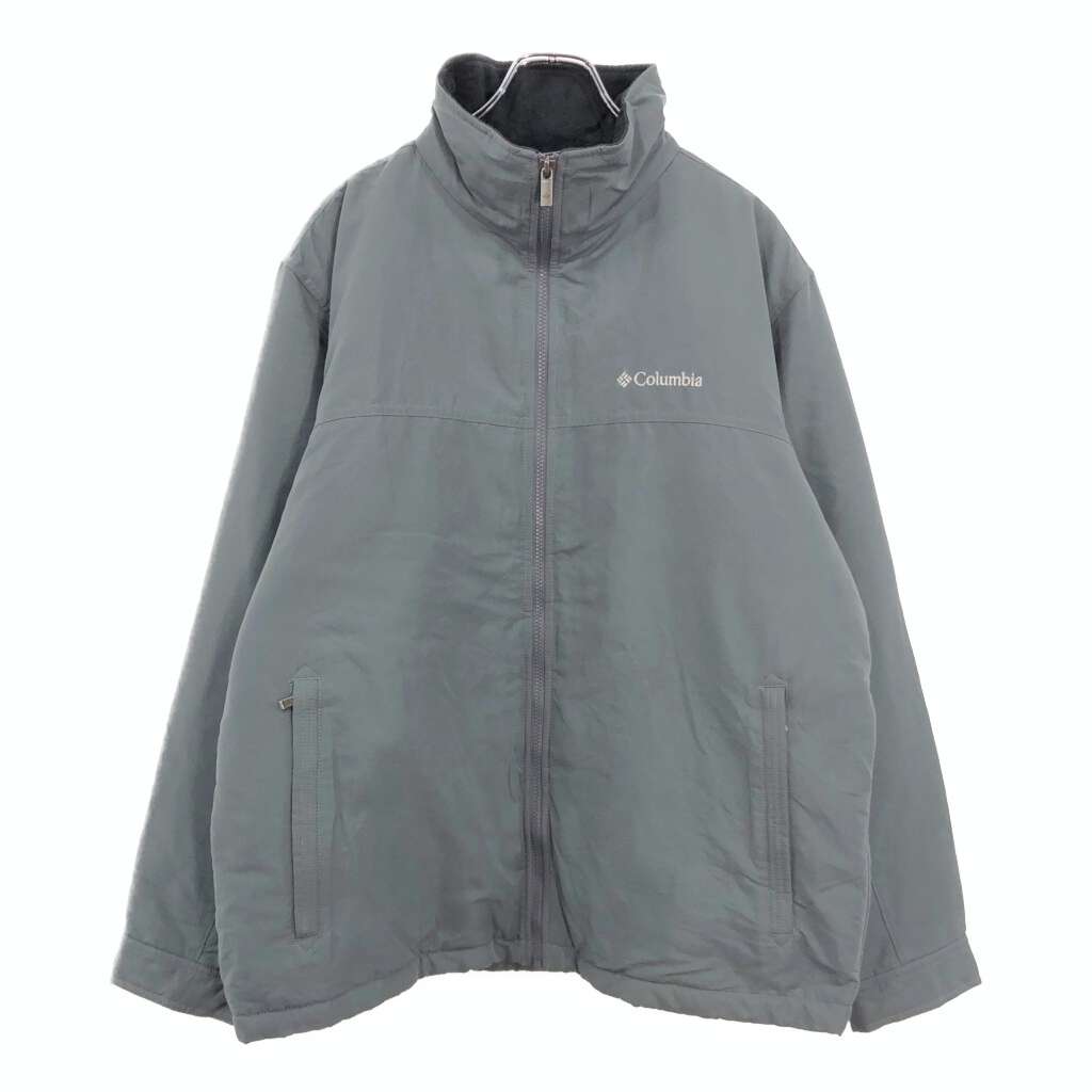 Columbia コロンビア ウォームアップジャケット アウトドア グレー(メンズ L)中古 古着 V0916拍卖